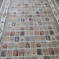 2تخته فرش 9متری خشتی درباری 1200شانه قیطران