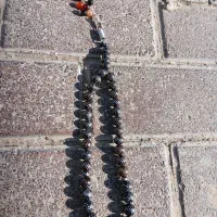 یک عدد تسبیح زندان بافت مرتب نقره کوب ۲۵۰۰ملیون