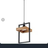 لوستر چوبی با طراحی فانتزی و شیک