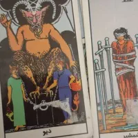 فال تاروت  نمک شمع قهوه