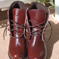 نیمبوت چرم طبیعی سایز ۳۷ الی۳۸