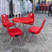 میز و صندلی غذاخوری پلاستیکی تاشو/ طرح آفتاب کد68|میز و صندلی غذاخوری|اسلام‌شهر, زرافشان|دیوار