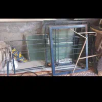 درب آهنی منزل یا مغازه ۳در ۴|مصالح و تجهیزات ساختمان|آق قلا, |دیوار