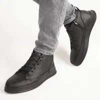 نیم بوت راحتی مردانه مشکی|کیف، کفش، کمربند|کرمان, |دیوار