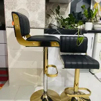 صندلی جک دار مبله مدرن چرم استیل نو