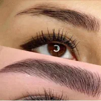 مدل برای فیبروز،خط چشم،شیدینگ لب