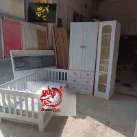 سرویس خواب**تخت،کمدسیسمونی 2منظوره مدل*کاریزما