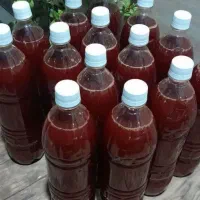 آبغوره درجه یک قرمز رنگ بدون نمک ،پر جوش