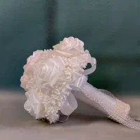 دسته گل عروس با قیمت مناسب/ دسته گل عقد