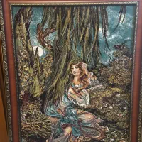 تابلو فرش|تابلو فرش|گنبد کاووس, |دیوار