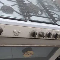 گاز فر دار پنج شعله کاملا سالم|اجاق گاز و لوازم برقی پخت‌وپز|رشت, پل تالشان|دیوار