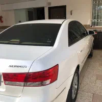 هیوندای سوناتا ۲۰۰۹ فول سفید|خودرو سواری و وانت|بیرجند, |دیوار