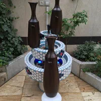 سفال طرح چوب|صنایع دستی و سایر لوازم تزئینی|اصفهان, باغ زیار|دیوار