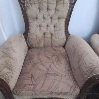 مبل ۷نفره سلطنتی|مبلمان خانگی و میز عسلی|رشت, صفاری|دیوار