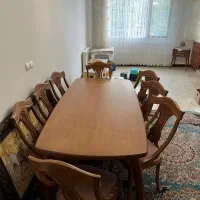 مبل آمریکایی و ناهار خوری ۸ نفره مدل گیتاری|مبلمان خانگی و میز عسلی|رباط‌کریم, وهن آباد|دیوار