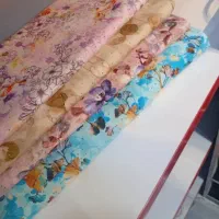 پارچه پیراهنی فول نگین قیمت مناسب