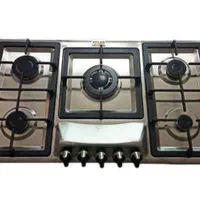 اجاق گاز صفحه استیل ۵شعله new model کد۸۹53b986|اجاق گاز و لوازم برقی پختوپز|رشت, رشتیان|دیوار
