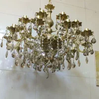 لوستر برنزی از تولیدی|لوستر و چراغ آویز|پاکدشت, خاتون آباد|دیوار