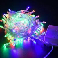 ریسه ال ای دی سوزنی چند رنگ،سفید و آفتابی ۱۰ متری