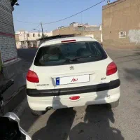 پژو206مدل81سفید
