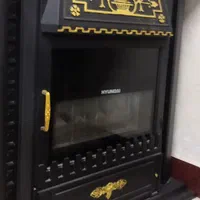 بخاری چدنی سنگین بزرگ