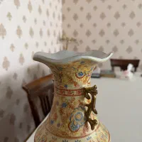 ۲ عدد گلدون انتیک چینی برجسته|صنایع دستی و سایر لوازم تزئینی|تهران, فردوس|دیوار