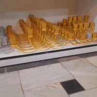 جا شمعی های پنج شعله فلزی اک