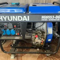 موتور برق دیزلی هیوندای HG6553-DG