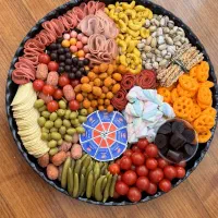 سینی فینگرفود، دسر،غذا پرسی و سینی مزه