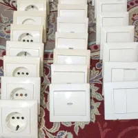 26 عدد کلید تک پل و دو پل و پریز مارک دلند|حراج|گنبد کاووس, |دیوار