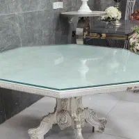 میزکارکرده ۸نفره دست دو/رستوران تالارخانه عقد سفید