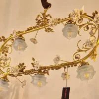 فروش لوسترهای برنزی کریستالی و تعمیرات ابکاری|لوستر و چراغ آویز|پاکدشت, پاکدشت (مامازند)|دیوار