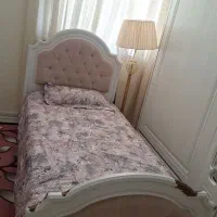 تخت خواب یکنفره کودک نوجوان و میز تحریر