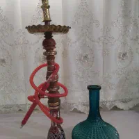 قلیون دوسیب چوب گردو