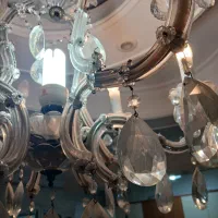 لوستر کریستال چک قدیمی و عتیقه|لوستر و چراغ آویز|تهران, لویزان|دیوار