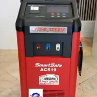 شارژ گاز کولر خودرو با دستگاه تمام اتومات لانچ