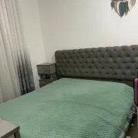 تخت خواب + پاتختی + میز آرایش ست کامل