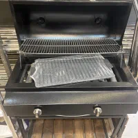 کباب پز گازی مشکی کوره ای با درب و گریل پایه کامل|اجاق گاز و لوازم برقی پخت‌وپز|مشهد, گوهرشاد|دیوار