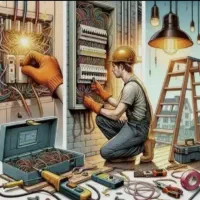 برقکار صنعتی ‌برقکاری ساختمان سرویس کولر ابی