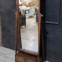 آینه قدی قاب چوبی