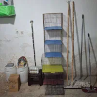 قفس قناری‌وتاب ولوازم پرنده و..توضیحات بخونید