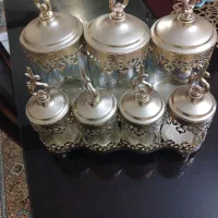 سرویس پا سماور ی|ظروف سرو و پذیرایی|قدس, شهرقدس|دیوار