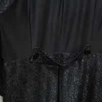 دو مدل مانتو زنانه کاملا نو مشکی شیک مجلسی|لباس|تهران, دبستان|دیوار