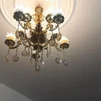 لوستربرنز|لوستر و چراغ آویز|قم, شهرک سازمان آب|دیوار