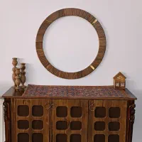 آینه کنسول میز تلویزیون جا کفشی ست باهم