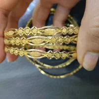 دستبند سکه ای دست دو و النگو شماره ۵
