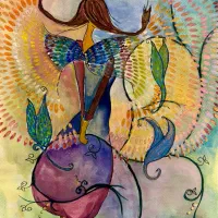 تابلو نقاشی آبرنگ|تابلو، نقاشی، عکس|تهران, ونک|دیوار