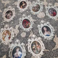 کادو روز مادر دیوارکوب مخمل سلطنتی تاج دار