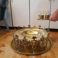 سازنده forezxj منقل سماوری برنجی ذغالی مسی|صنایع دستی و سایر لوازم تزئینی|اصفهان, دستگرده|دیوار