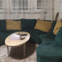 یک دست مبلمان راحتی کارکرده
